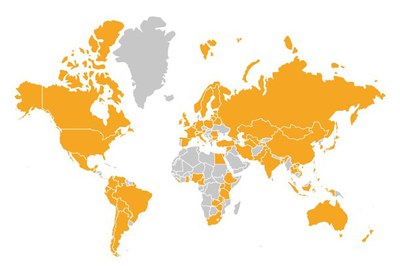 MEG Countries of Origin