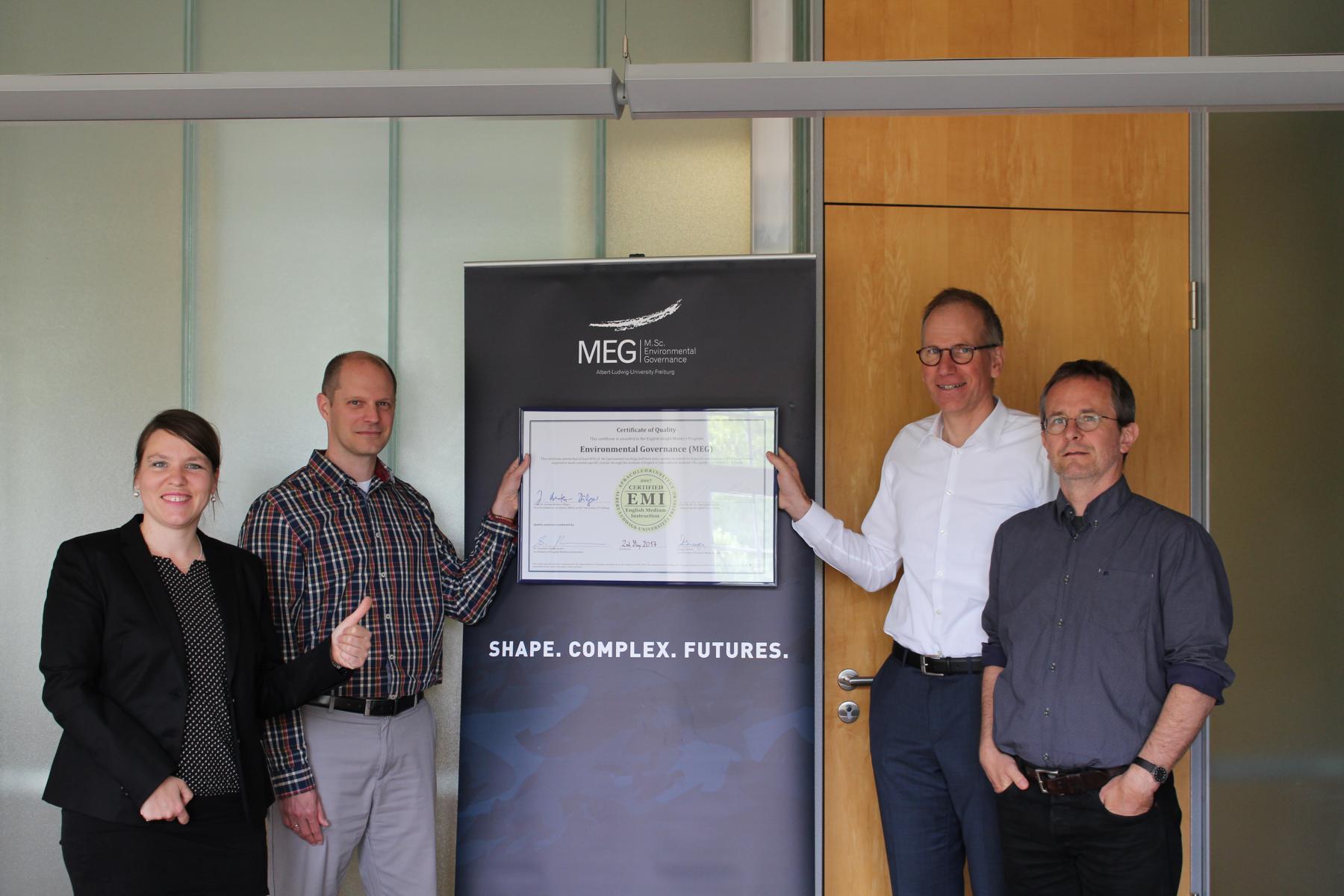 MEG Programme Awarded EMI Certification