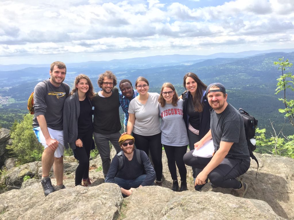 MEG Students explore Ecosystem Management in the field