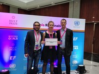MEG-students win the Hult-Prize Regionals in Tunisia