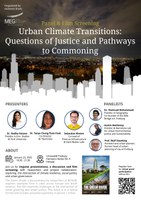 Urban Climate Transitions: Questions of Justice and Pathways to Commoning
